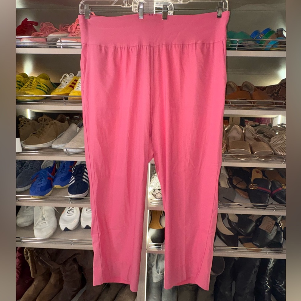 Chic Pink Women's Trousers